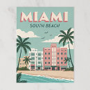 Search for vintage miami postcards Palm trees