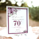 Search for 70th birthday posters Elegant