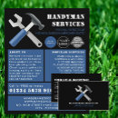 Search for working tools business cards Handyman