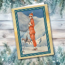Search for retro ski postcards French