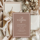 Search for mocha wedding invitations Classic