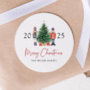 Search for the nutcracker stickers Merry christmas