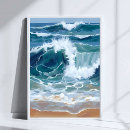 Search for crashing wave posters Beach