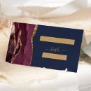 Search for navy and gold place cards Elegant