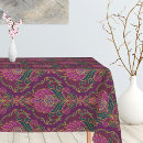Search for teal and gold tablecloths Floral