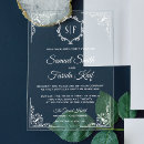 Search for flourish square invitations Vintage