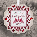 Search for commemorative christmas tree decorations For her