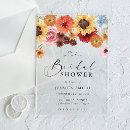 Search for colorful bridal shower invitations Watercolor