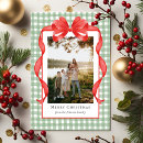 Search for preppy christmas cards Gingham