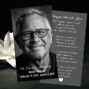 Search for life size cards Funeral memorial bookmark