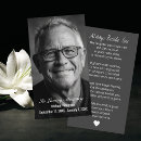 Search for life size cards Funeral memorial bookmark