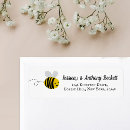 Search for honey bee return address labels Honeycomb