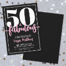 Search for sassy invitations Fifty and fabulous