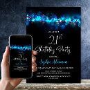 Search for bokeh birthday invitations Stylish