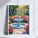 Search for fountains art Watercolor