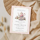 Search for tea time bridal shower invitations Gold