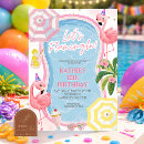 Search for lets make a splash invitations Girl
