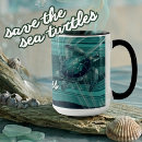 Search for save the turtle mugs Green