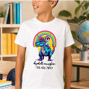 Search for unicorn dinosaur tshirts Back to school