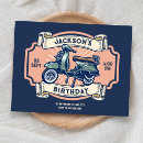 Search for motorcycle birthday invitations Classic
