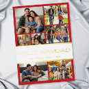 Search for red green white christmas cards Family photos