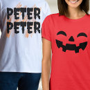 Search for halloween couple tshirts Pumpkin face