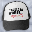 Search for problems hats Sarcasm