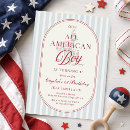 Search for red white blue birthday invitations 4th of july birthday