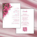 Search for bougainvillea wedding invitations Floral