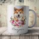 Search for akita mugs Watercolor