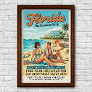 Search for florida vintage travel posters Miami