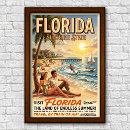 Search for florida vintage travel posters Miami