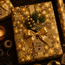 Search for premium christmas wrapping paper Gold snowflake
