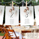 Search for guest names and table cards Modern
