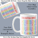 Search for r name mugs Colourful