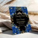 Search for royal blue save the dates 15th birthday