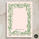 Search for retro floral note cards Flower