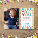 Search for 1st birthday thank you cards Colourful