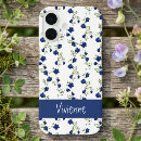 Search for blue wildflower iphone cases Chic floral pattern