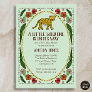 Search for a little wild one baby shower invitations Cute