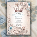 Search for light blue quince invitations Floral