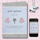 Search for ice skating birthday cards Figure skater