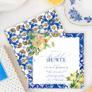 Search for mediterranean bridal shower invitations Summer