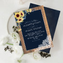 Search for navy blue lace wedding invitations Elegant