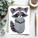 Search for cute raccoons postcards Adorable