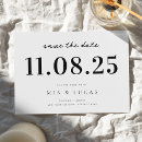 Search for chic save the dates Elegant