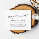 Search for we got married wedding invitations Eloped