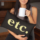 Search for bold cushions Typography
