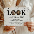 Search for look whos 50 invitations Minimalist