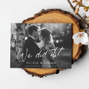 Search for we got married wedding announcement cards Happily ever after